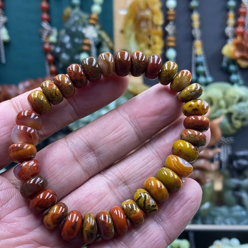 【闪购商品】未镶嵌战国红手链玛瑙/玉髓