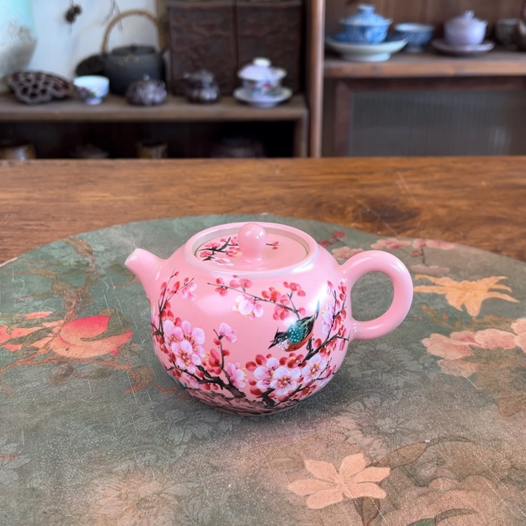 杯柴烧手工手绘陶瓷