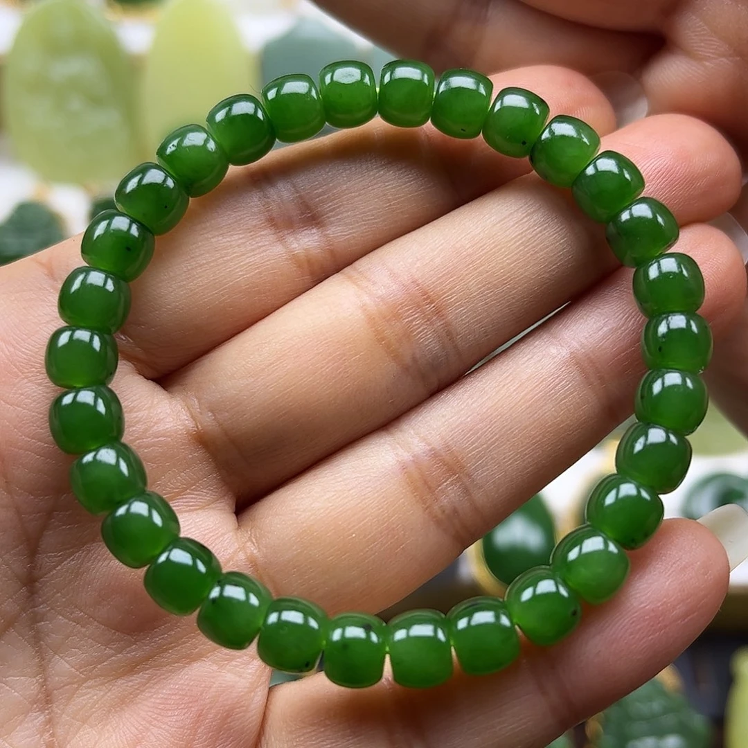 和田玉未镶嵌手串