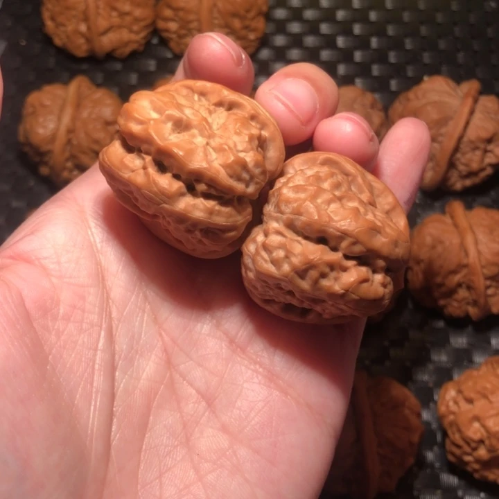 木***匠文玩核桃把件蛤蟆35