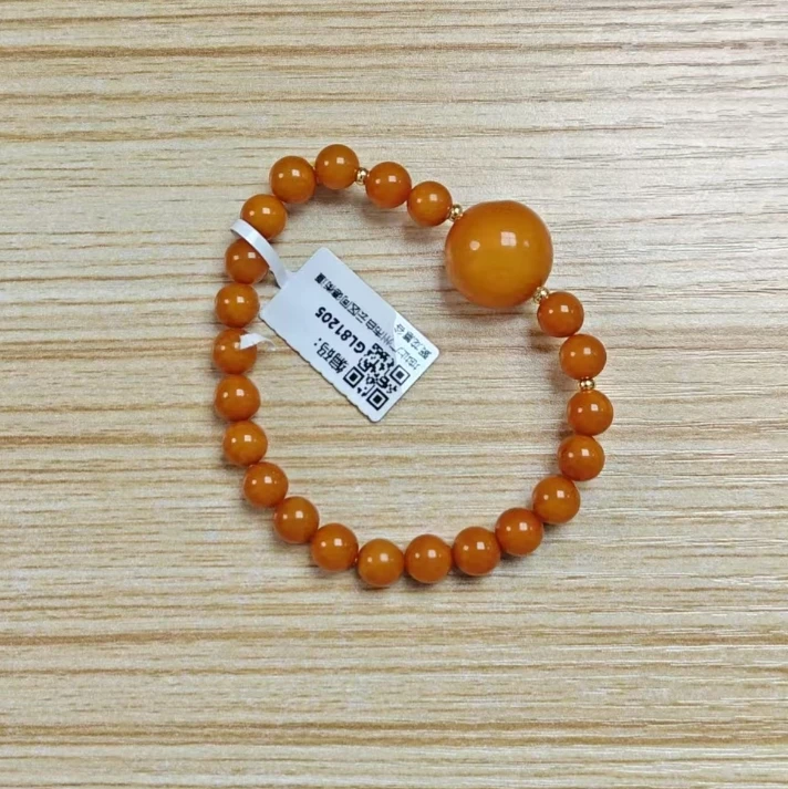 【高端精品】 老蜡/蜜蜡手串  GL81205