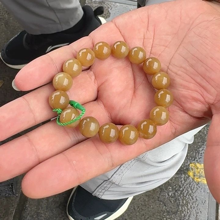 未镶嵌手串和田玉卡12