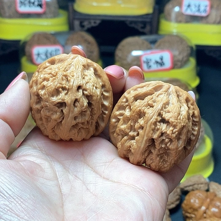 文玩核桃把件17号大粗筋42.5尺