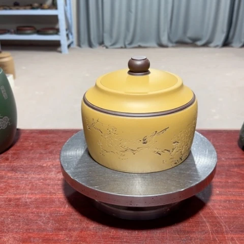 紫砂茶叶罐。。。。。。。。。
