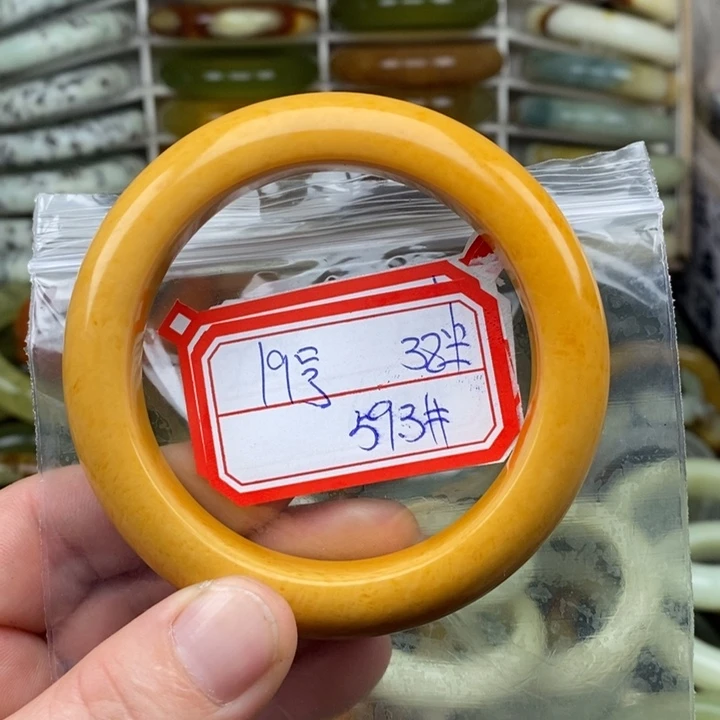 未镶嵌蛇纹石玉手绳