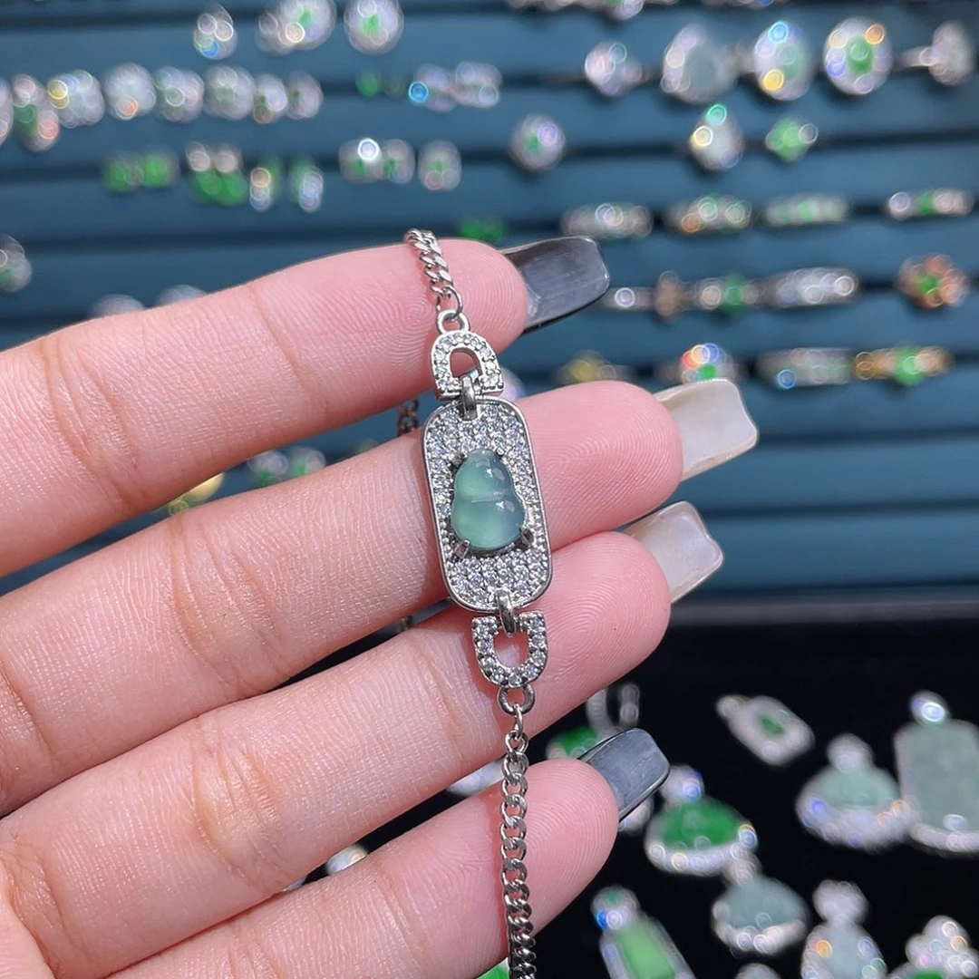 未镶嵌手链翡翠手链