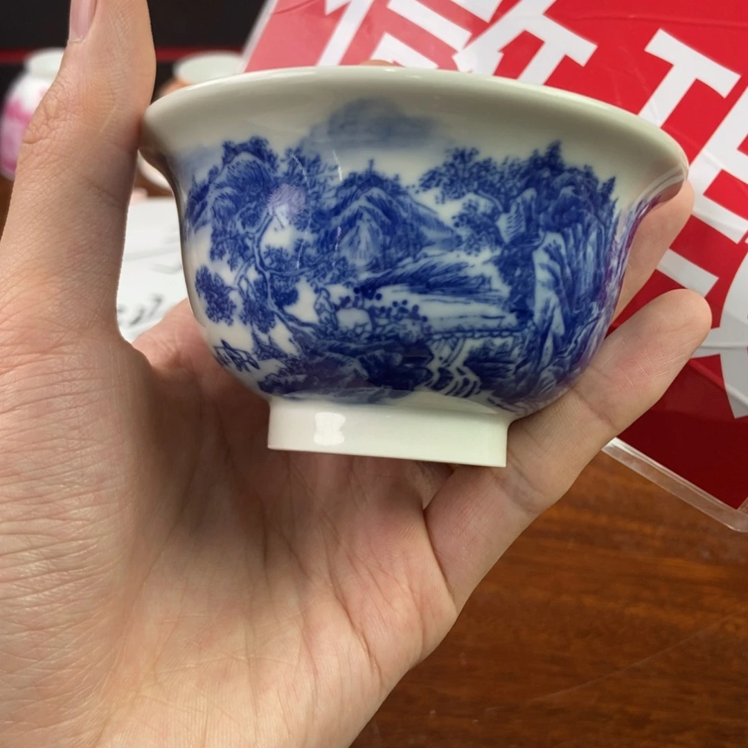 杯景德镇手绘陶瓷艺术