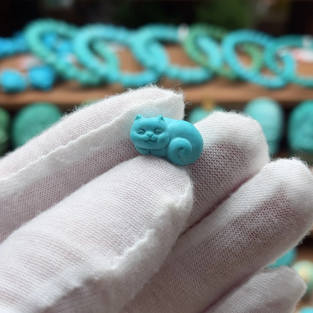 绿松石未镶嵌配饰