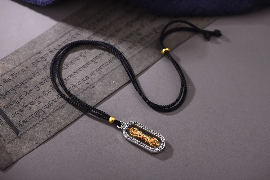 合金布艺手链 手链2025年蛇年款（师傅推荐）挂件降杵藏禧宫
