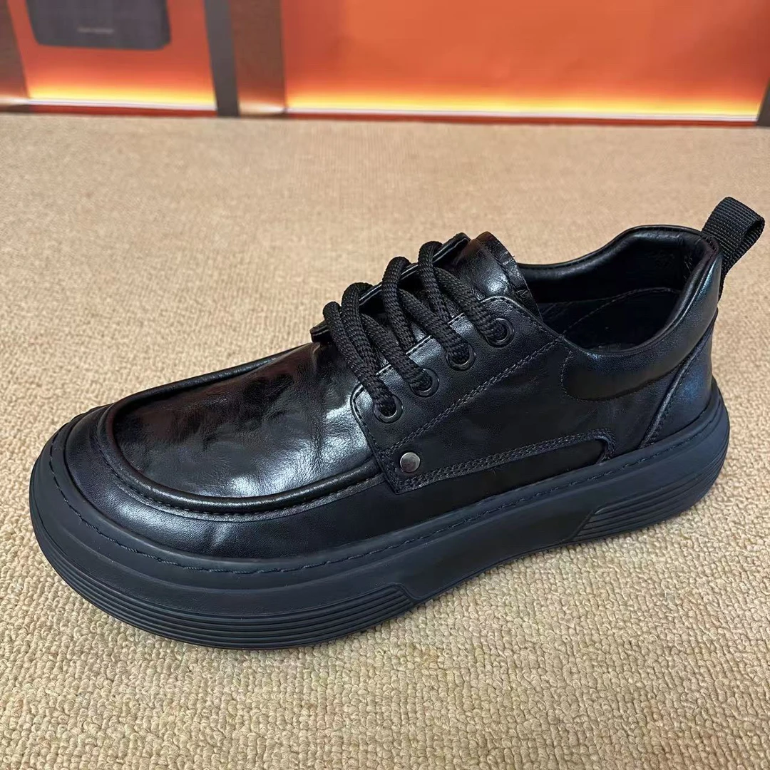 Y2380-6（单鞋D）广州秋季新款纯皮男鞋