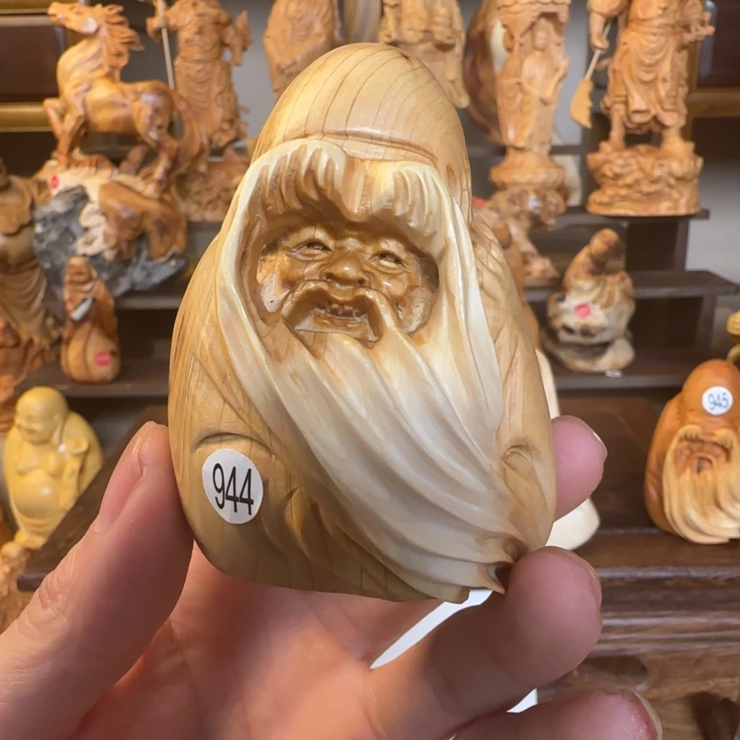 崖柏小木匠艺雕一物一拍