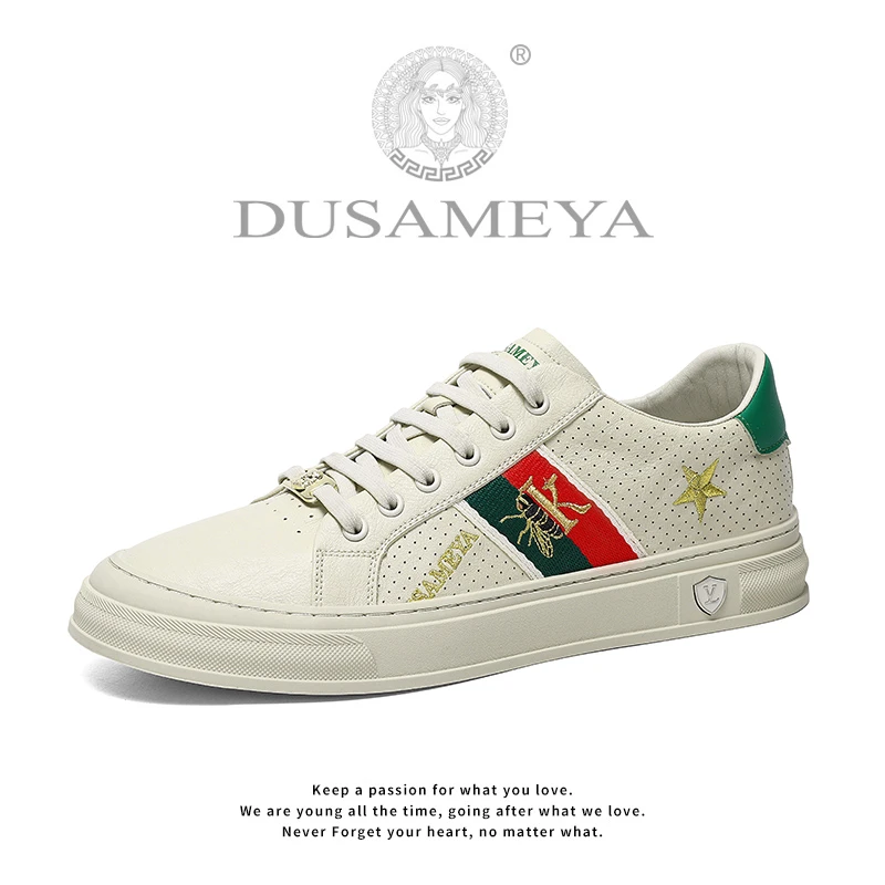 DUSAMEYA/杜莎米娅时尚休闲鞋时尚百搭男鞋男士春季休闲透气韩版