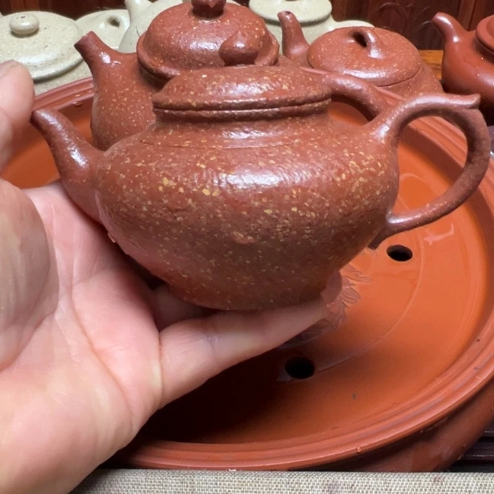 紫砂茶壶拾*宜兴原矿龙血砂