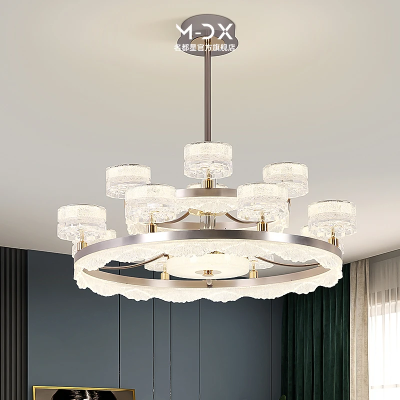 【名都星】高端别墅大厅吊灯现代大气奢华客厅灯2025新款大平层主灯