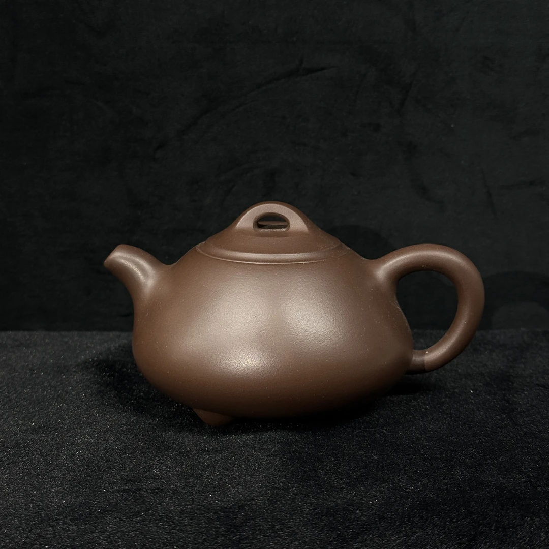 25/XZ077/席志/紫砂壶石瓢/