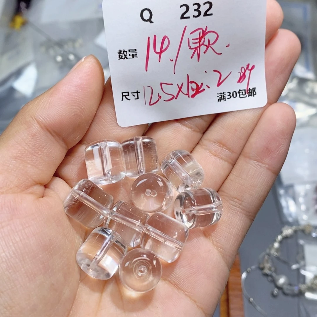 银S925镶嵌颈饰水晶Q232