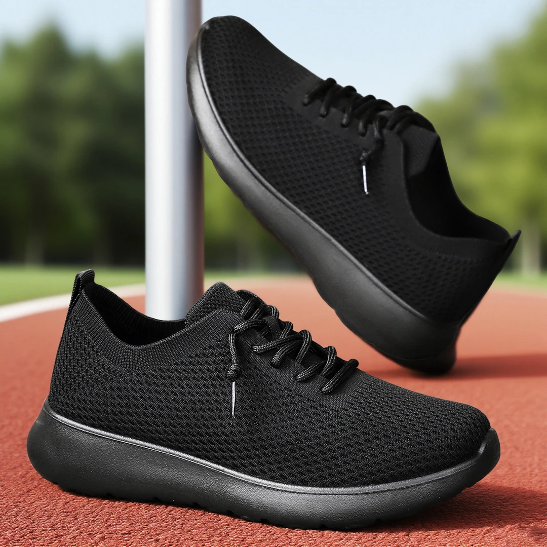 2025女鞋休闲单鞋软底运动轻跑减震防滑网面透气低帮工作鞋上班鞋