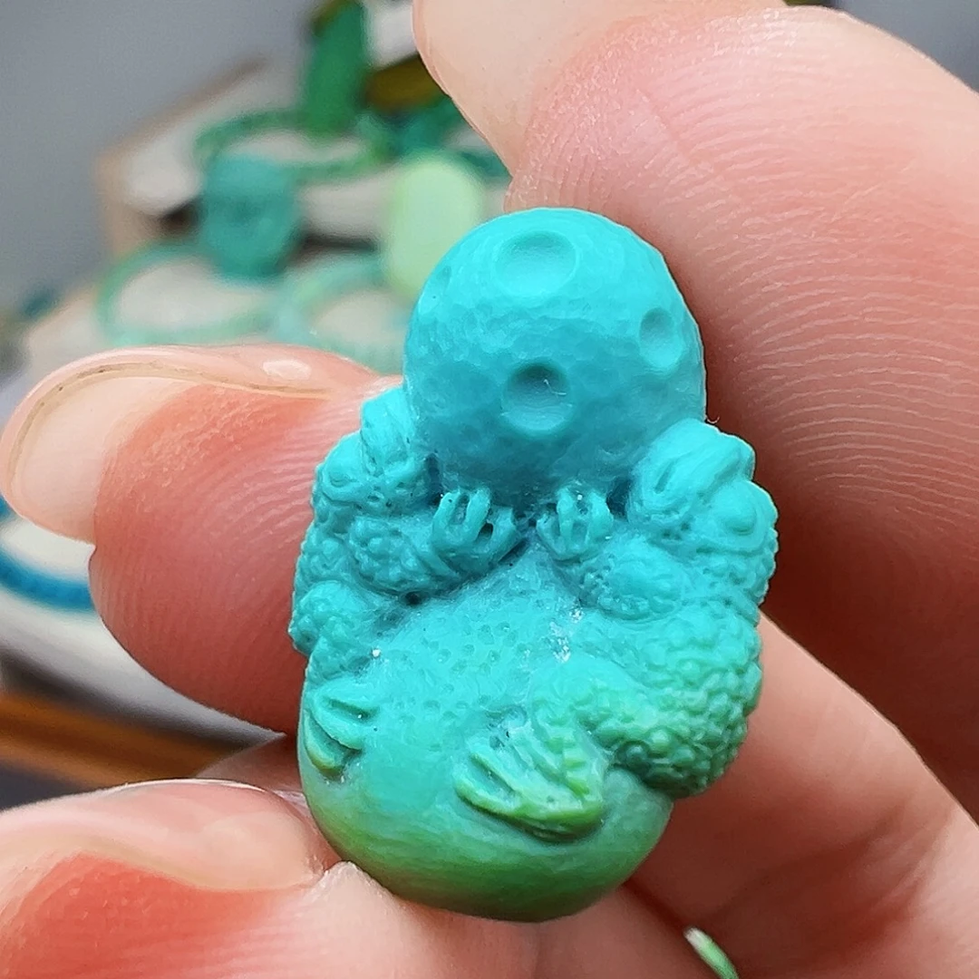 未镶嵌绿松石主播万珍