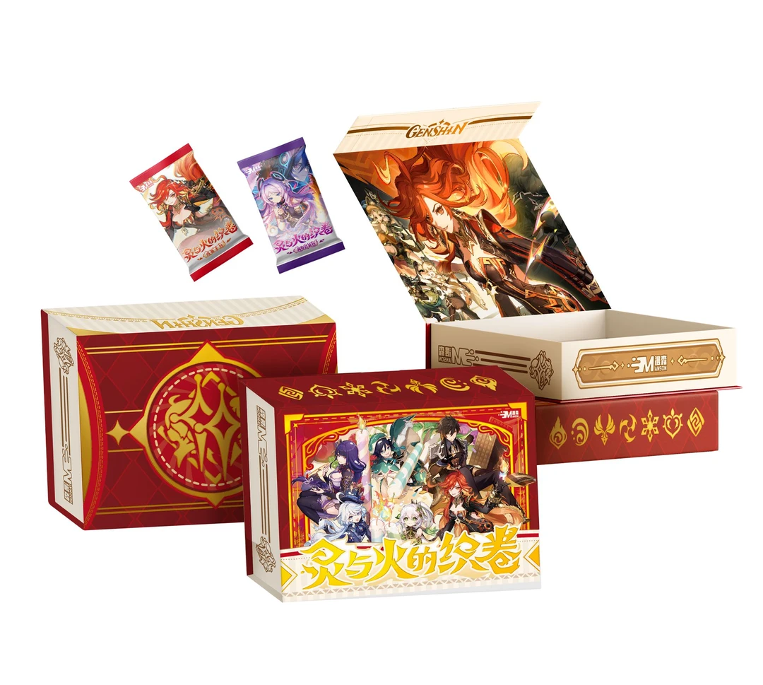 【车尾灯】漫森原神 国卡二创收藏卡牌（未成年禁止下单）