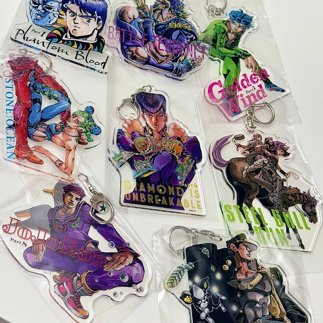 【JOJO的奇妙冒险】笛洋美术馆限定挂件 盲盒代拆