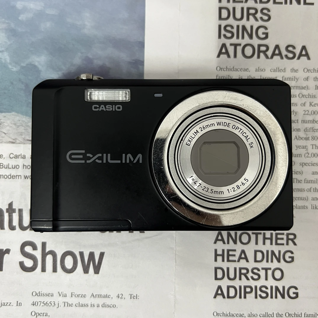95新 Casio/卡西欧 ZS5 1400万像素 人像清透 氛围感 色彩浓郁