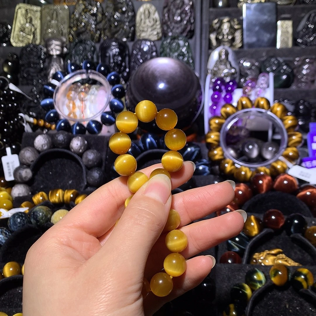 甜***芙木变石未镶嵌手串