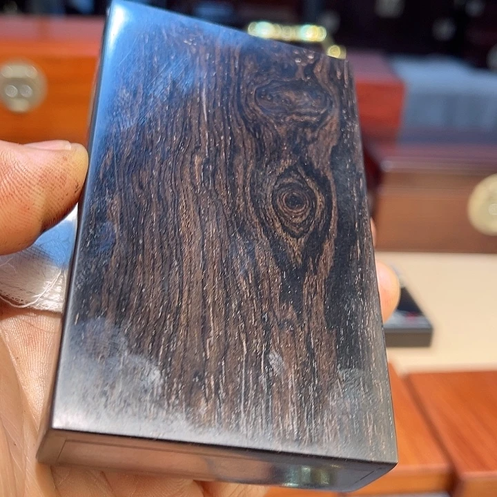 紫光檀细支东非黑黄檀烟盒