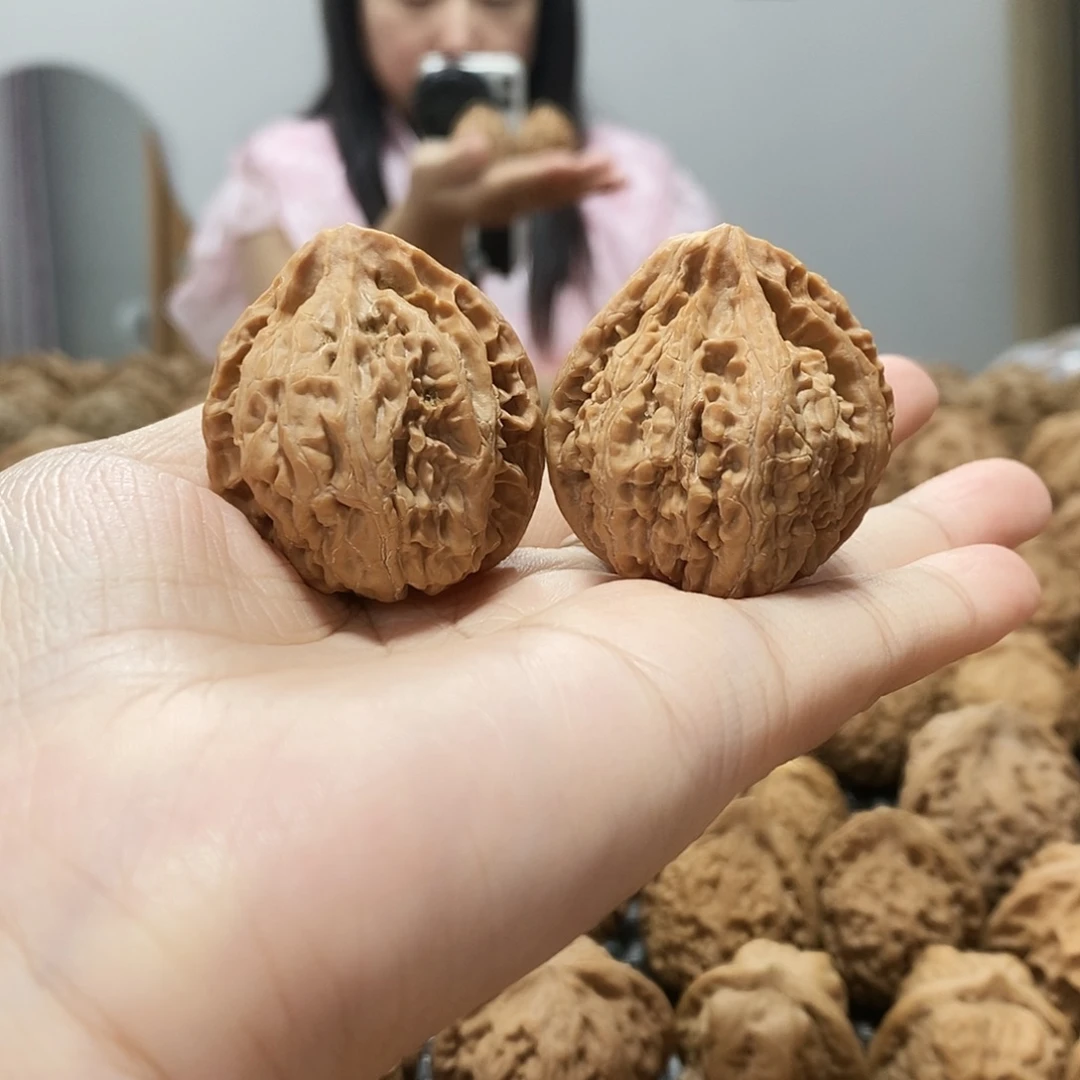吊坠文玩核桃坐佛36+有黄