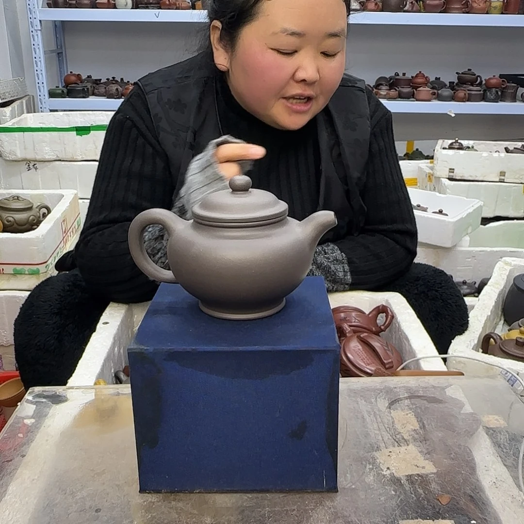 茶壶紫砂宜兴紫砂壶瑕疵处理