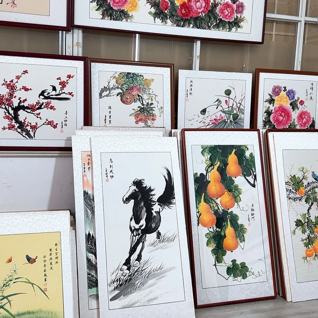 小***妈国画手绘保证假一罚万