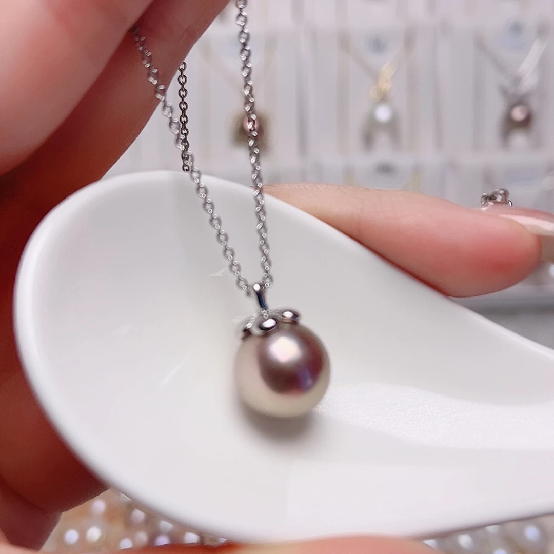 淡水珍珠未镶嵌吊坠(赠链)