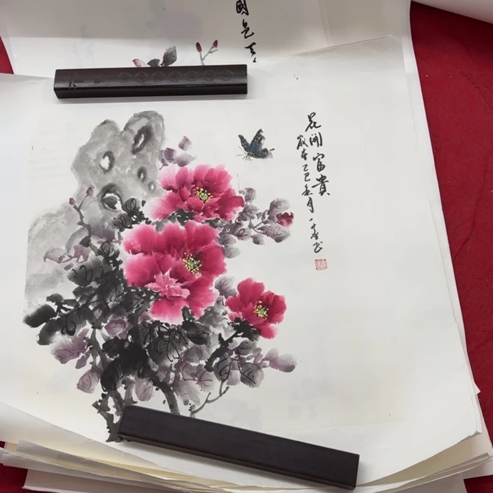 国画花鸟等图案和造型各