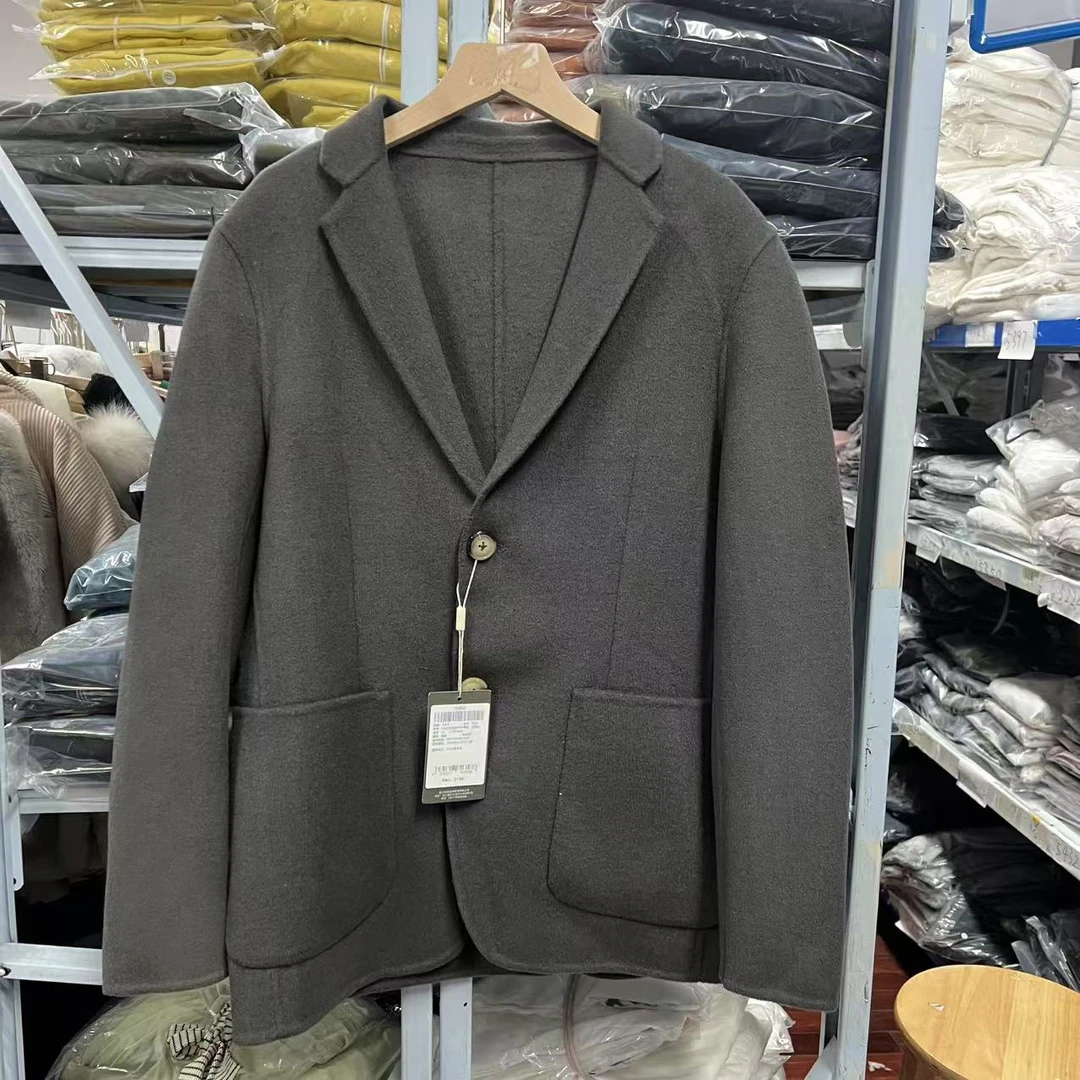 福惜 贵牌羊毛大衣女士外套 5083