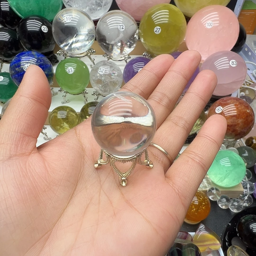 未镶嵌水晶珠宝半成品