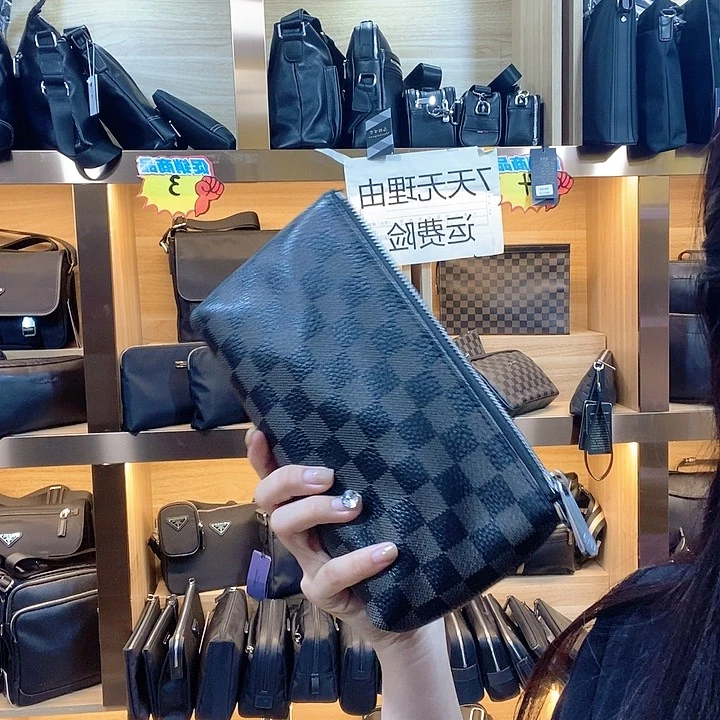 牛津布风**起手拿包