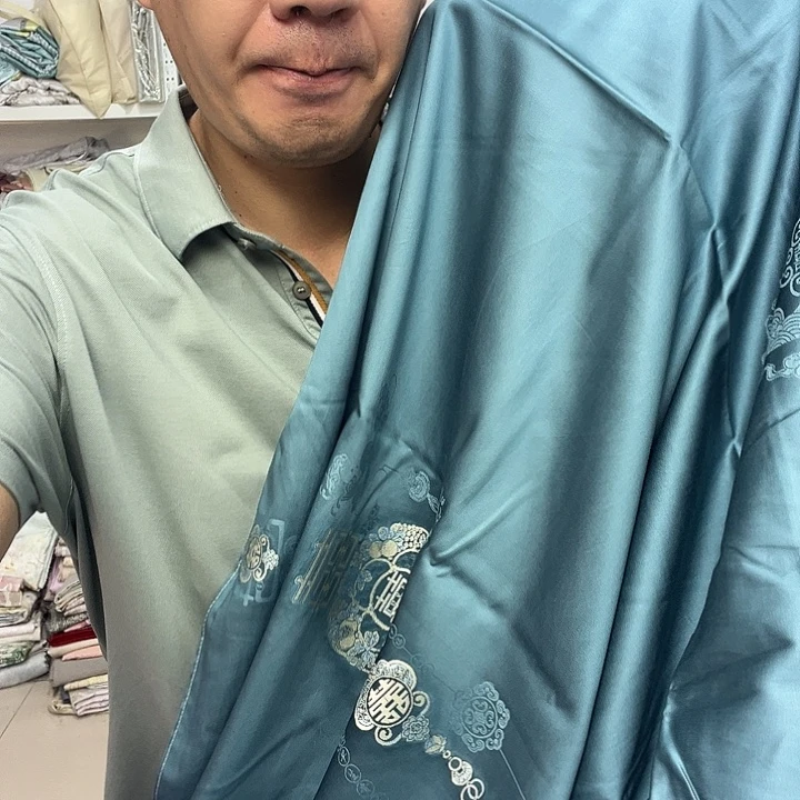 棉纯棉高货孤品面料被套