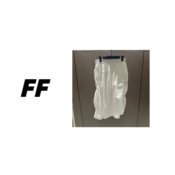 【AB020】春夏新款纯洁小白花半截裙