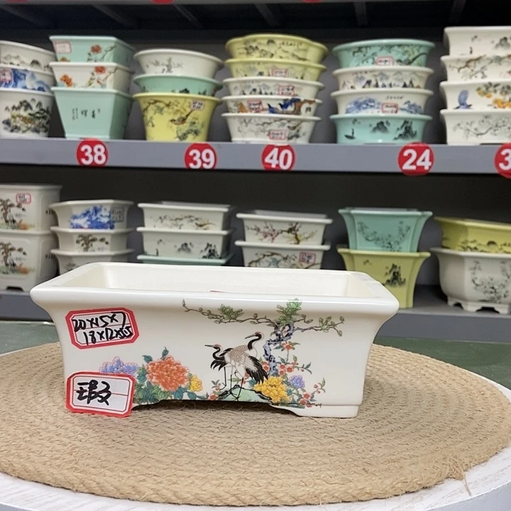 紫砂宜兴紫砂花盆