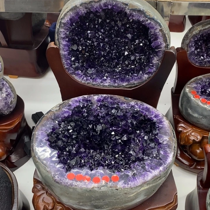 大型摆件（非配饰）紫晶未镶嵌