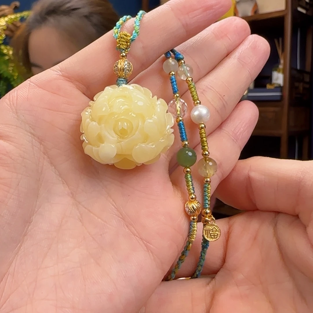 未镶嵌颈饰蜜蜡1111111111