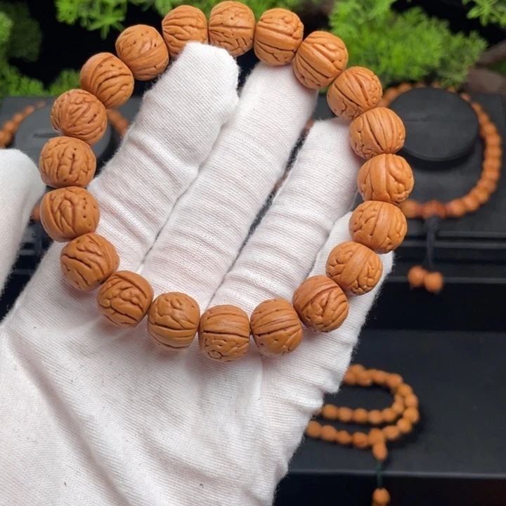 壮***爸木质类精品桃核单圈