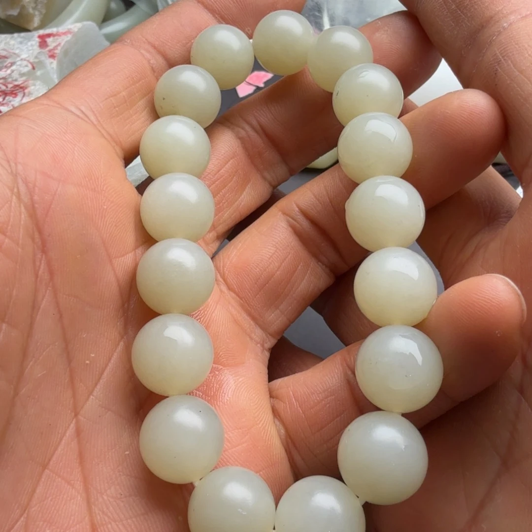 和田玉颈饰未镶嵌沫*