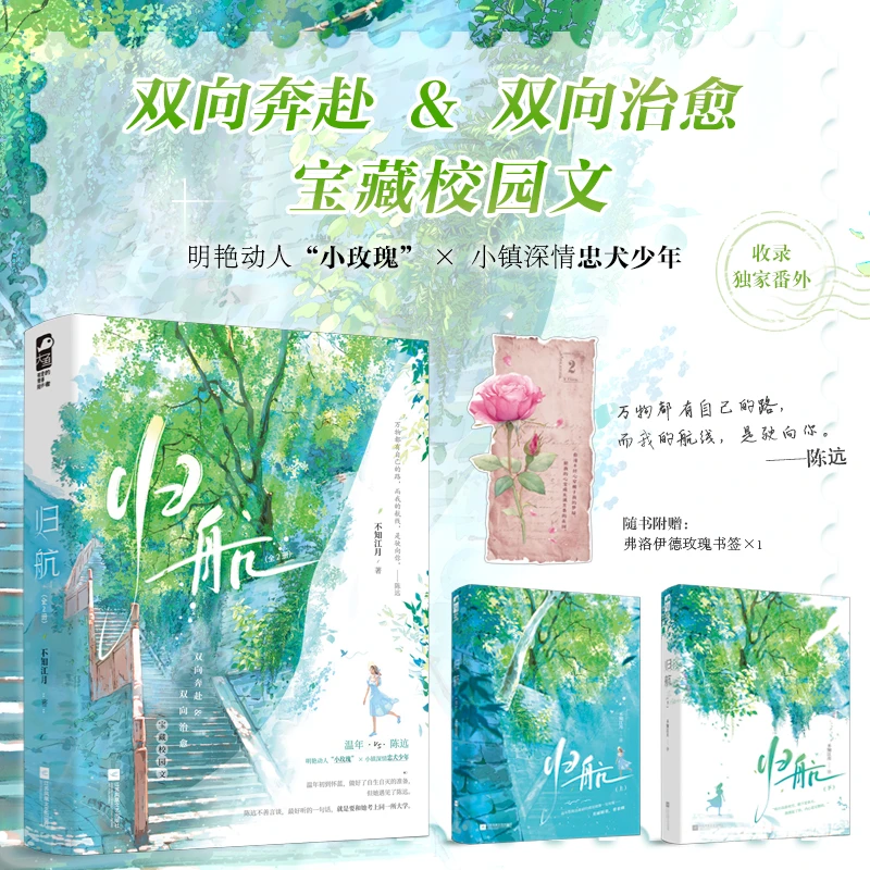 【大鱼文学】归航 不知江月著 校园暗恋双向治愈甜文