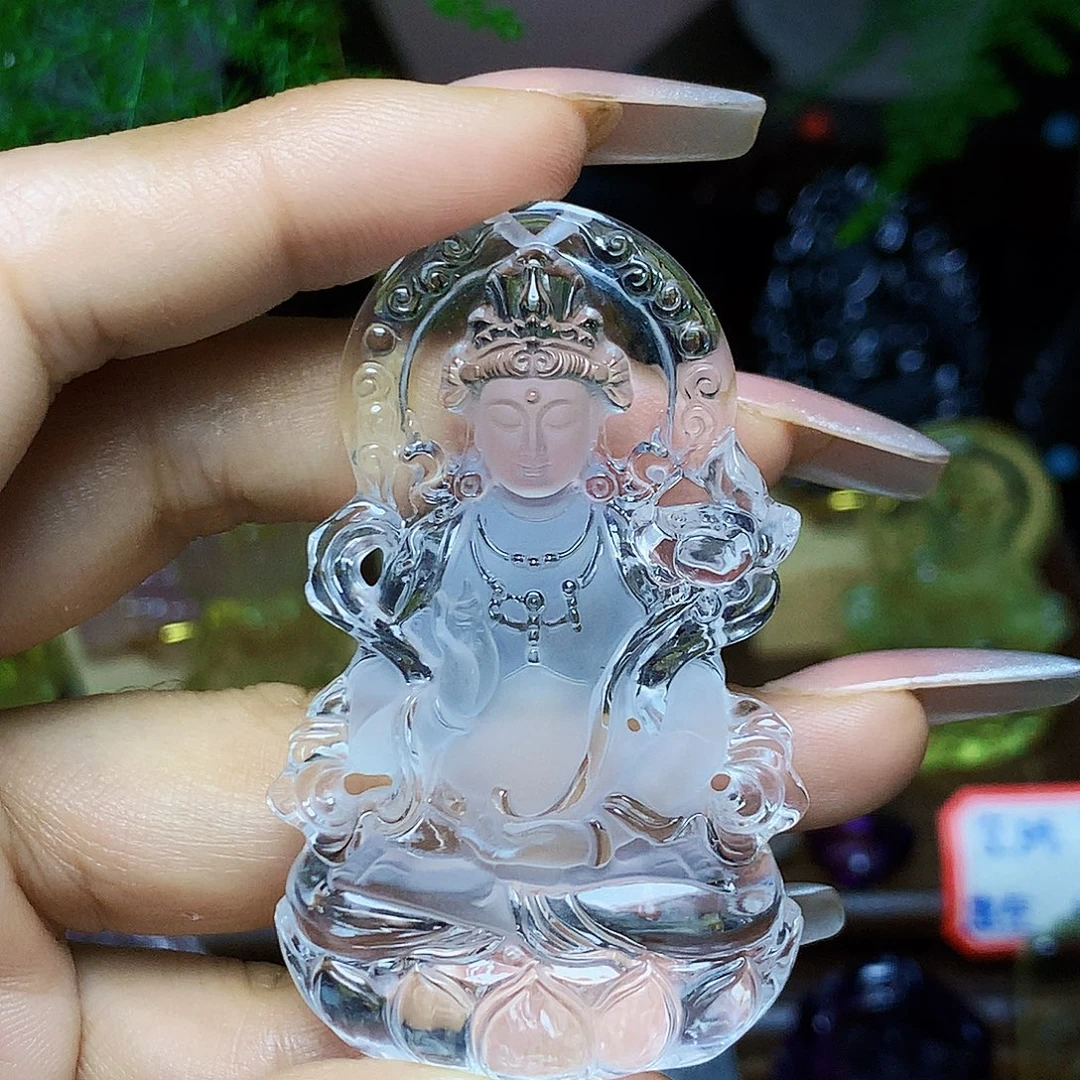 水***流颈饰未镶嵌水晶天然