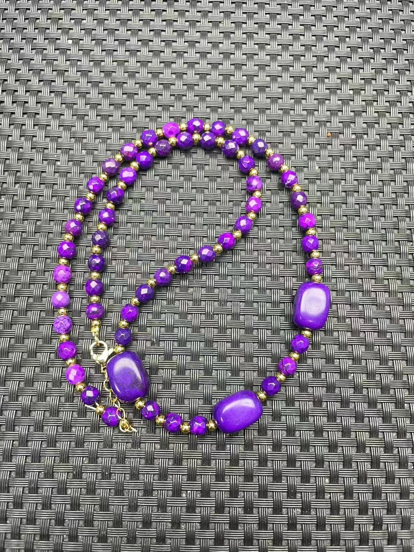 U9紫舒diy5m圆切项链男女款