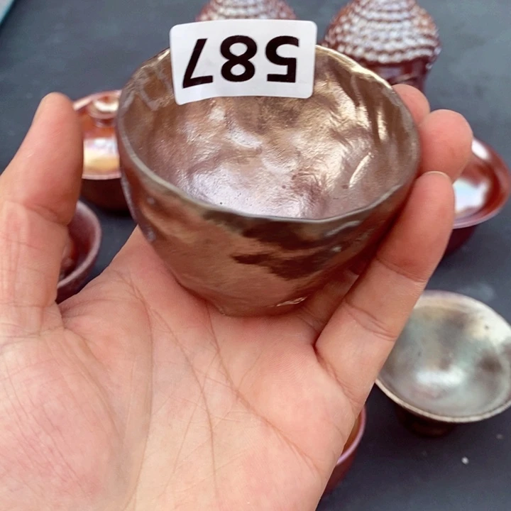 柴烧茶具陶瓷杯子