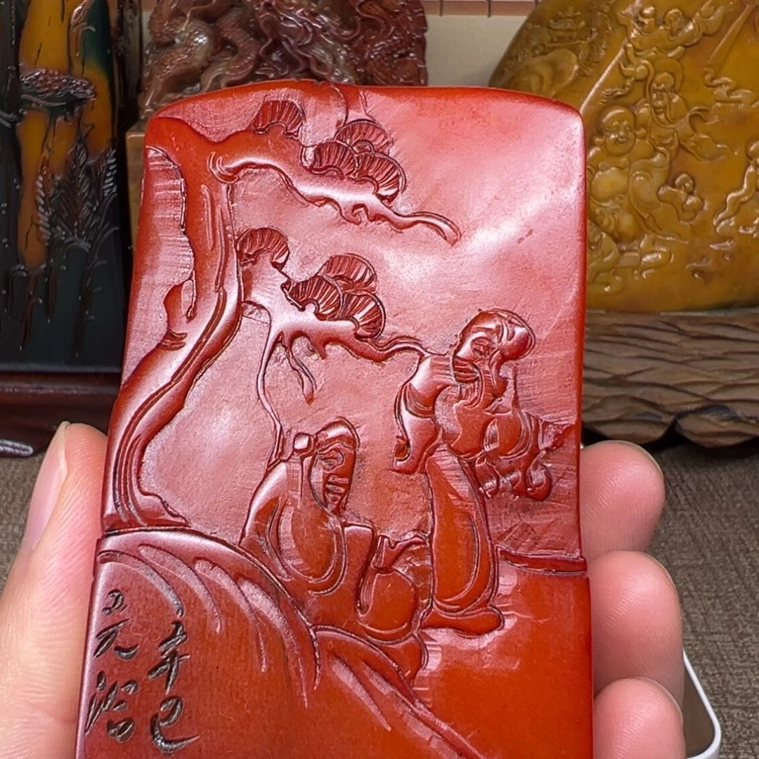 寿山石印石精品印章