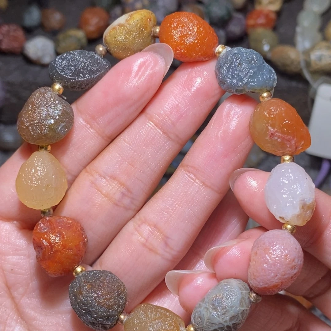 玛瑙/玉髓未镶嵌珠宝半成品