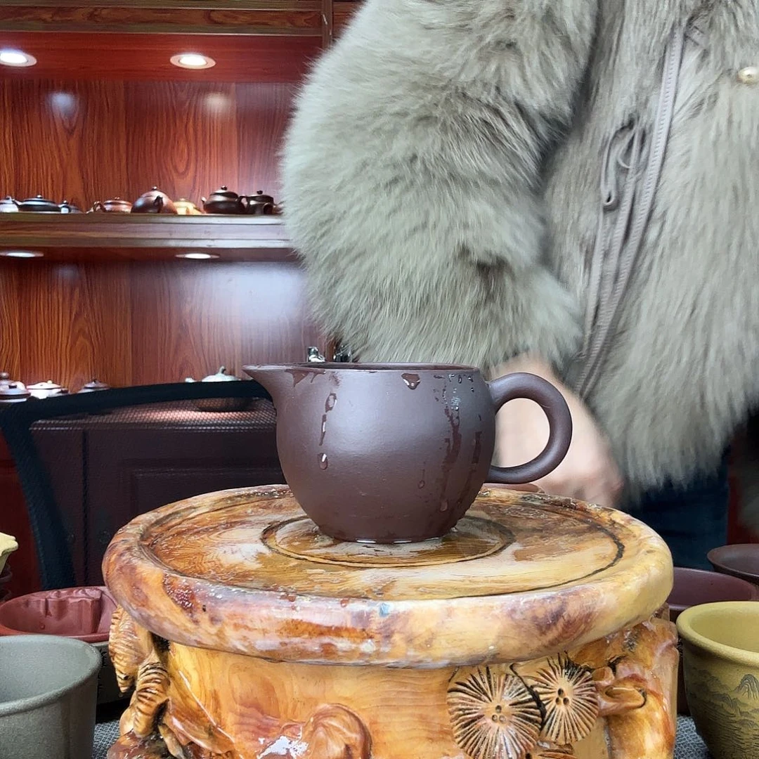 紫砂茶杯一壶李紫砂200cc