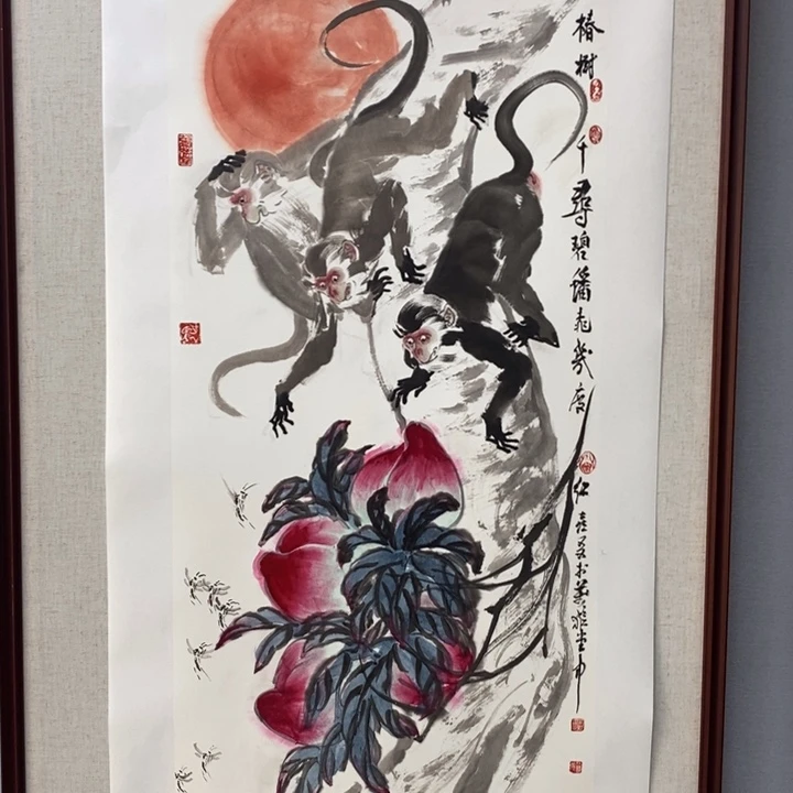 国画亲笔手绘原创